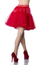 Belsira Karneval Damen Petticoat rot