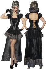 Karneval Halloween Damen Kostüm Velvet Vampire