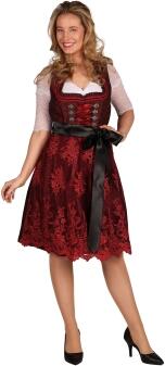 Thetru Oktoberfest Damen Dirndl Lia rot