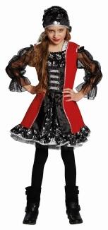 Karneval Mädchen Kostüm Piratin Lucy
