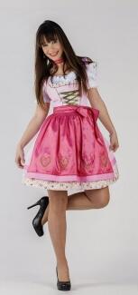 Limit Oktoberfest Karneval Damen Dirndl pink