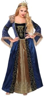 Karneval Damen Kostüm Mittelalter Königin