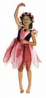 Great Pretenders Karneval Mädchen Kostüm Waldfee weinrot