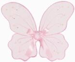 Great Pretenders Karneval Kinder Feen Flügel Schmucksteine rosa