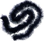 PartyxPeople Karneval Tüll-Boa schwarz