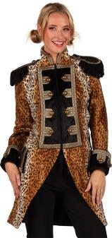 Thetru Karneval Damen Kostüm Jacke Panther Queen