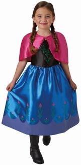 Karneval Mädchen Kostüm Eiskönigin Anna Classic