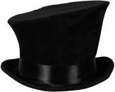 Thetru Karneval Halloween Zylinder asymmetrisch schwarz