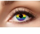 Karneval Halloween Kontaktlinsen LGBTQ Regenbogen
