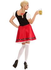 Oktoberfest Karneval Damen Kostüm Dirndl Heidi