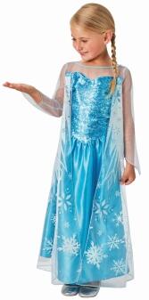 Karneval Mädchen Kostüm Elsa Frozen Classic