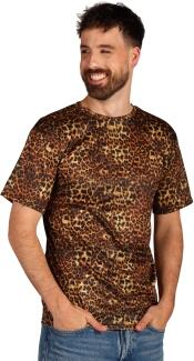 Thetru Karneval Herren Shirt Party Animal Leo