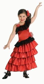 Karneval Mädchen Kostüm SPANISH PRINCESS
