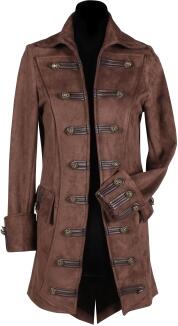Thetru Karneval Damen Kostüm Jacke Mantel Piratin Mary