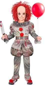 Karneval Halloween Jungen Kostüm Killer Clown