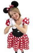 Disney Karneval Damen Kostüm Minnie Mouse