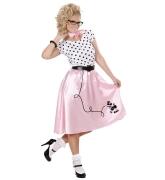Karneval Damen Kostüm 50er Poodle Girl