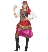 Karneval Damen Kostüm Premium Zigeunerin