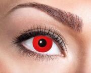 Karneval Halloween Kontaktlinsen Roter Teufel