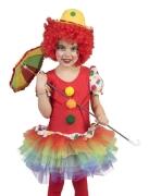Karneval Mädchen Kostüm Clown Chuckles