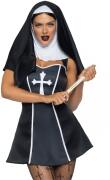 Leg Avenue Karneval Damen Kostüm Nonne Naughty Nun