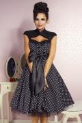 Damen Kleid Abiballkleid Sixties ROCKABILLY DOTTY
