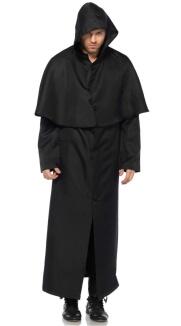 Leg Avenue Karneval Halloween Herren Kostüm Schwarzes Gewand