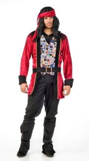 Limit Karneval Halloween Herren Kostüm Pirat Tag der Toten