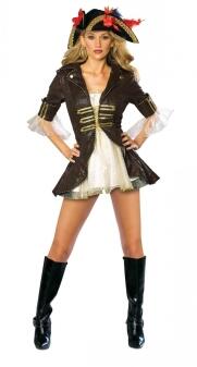 Karneval Damen Kostüm Piratin Buccaneer