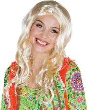 Rubies Karneval Damen Perücke Hippie blond