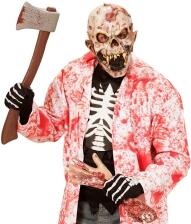 Karneval Halloween Skelett Handschuhe Erwachsene