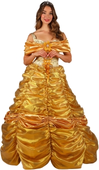 Thetru Karneval Damen Kostüm Die Schöne gelb