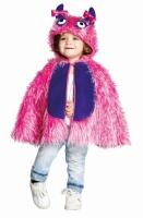 Karneval Kinder Kostüm Pink Monster Cape