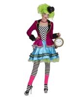 Karneval Damen Kostüm Hutmacher Wicked Mad Hatter