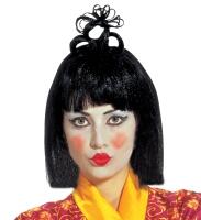 Karneval Damen Perücke Geisha Saigon-Girl