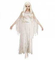 Karneval Halloween Damen Kostüm Ghostly Spirit weiß