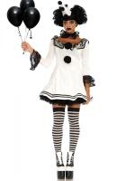 Leg Avenue Karneval Halloween Damen Kostüm Pierrot Clown