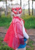 Karneval Halloween Kinder Fledermaus-Cape mit Maske
