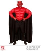 Karneval Halloween Herren Kostüm Muskel Teufel