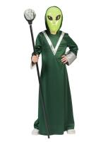 Karneval Halloween Jungen Kostüm Alien Green George
