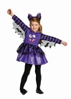 Karneval Halloween Mädchen Kostüm Funny Fledermaus