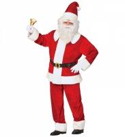 Weihnachtsmann Herren Kostüm Deluxe Santa