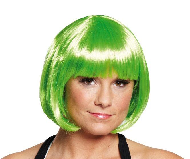Karneval Damen Perücke TRIXIE neon Farbwahl