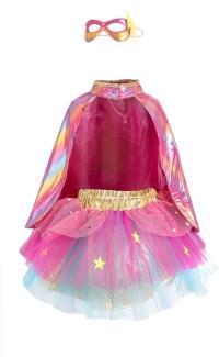 Karneval Mädchen Kostüm Super-Duper-Tutu regenbogen