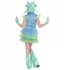 Karneval Damen Kostüm Monster Girl grün