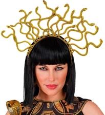 Karneval Halloween Haarreif Medusa