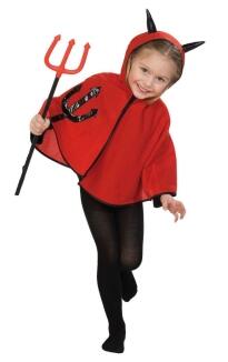 Karneval Halloween Kinder Teufelsgabel Teufels-Dreizack