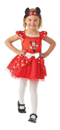 DISNEY Mädchen Kostüm MINNIE MOUSE Red Ballerina