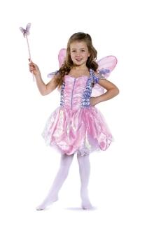 Karneval Mädchen Kostüm Fee Cotton Candy