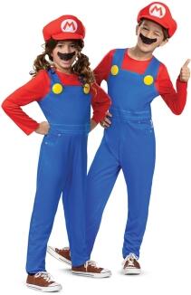 Karneval Kinder Kostüm Super Mario Overall